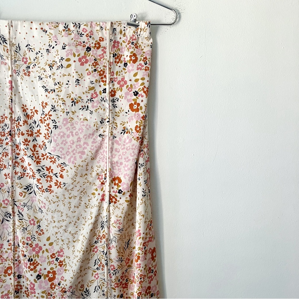 Emory Park • Ada Maxi Skirt in Cream Floral - Picture 3 of 12